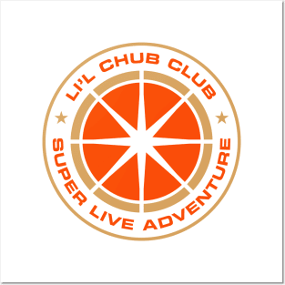 Li'l Chub Club Logo version 1 Posters and Art